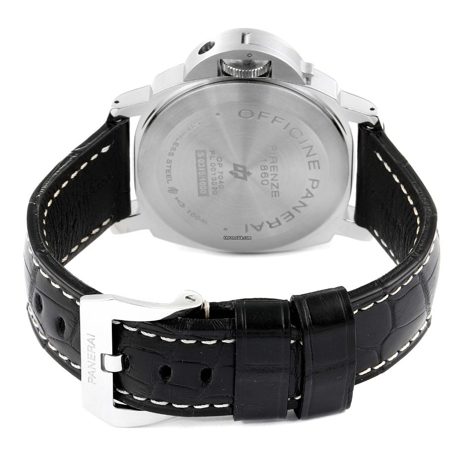 IMG_9081 Panerai Luminor Marina Mens watch Unisex Manual winding Steel PAM00632 Replica 8