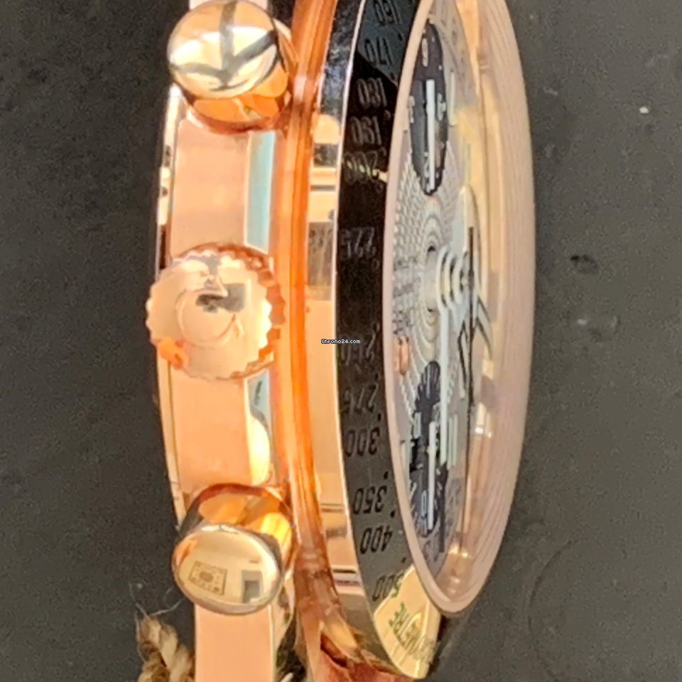 IMG_9081 Omega Speedmaster Date Mens watch Unisex Automatic Rose gold 36233300 Replica 8