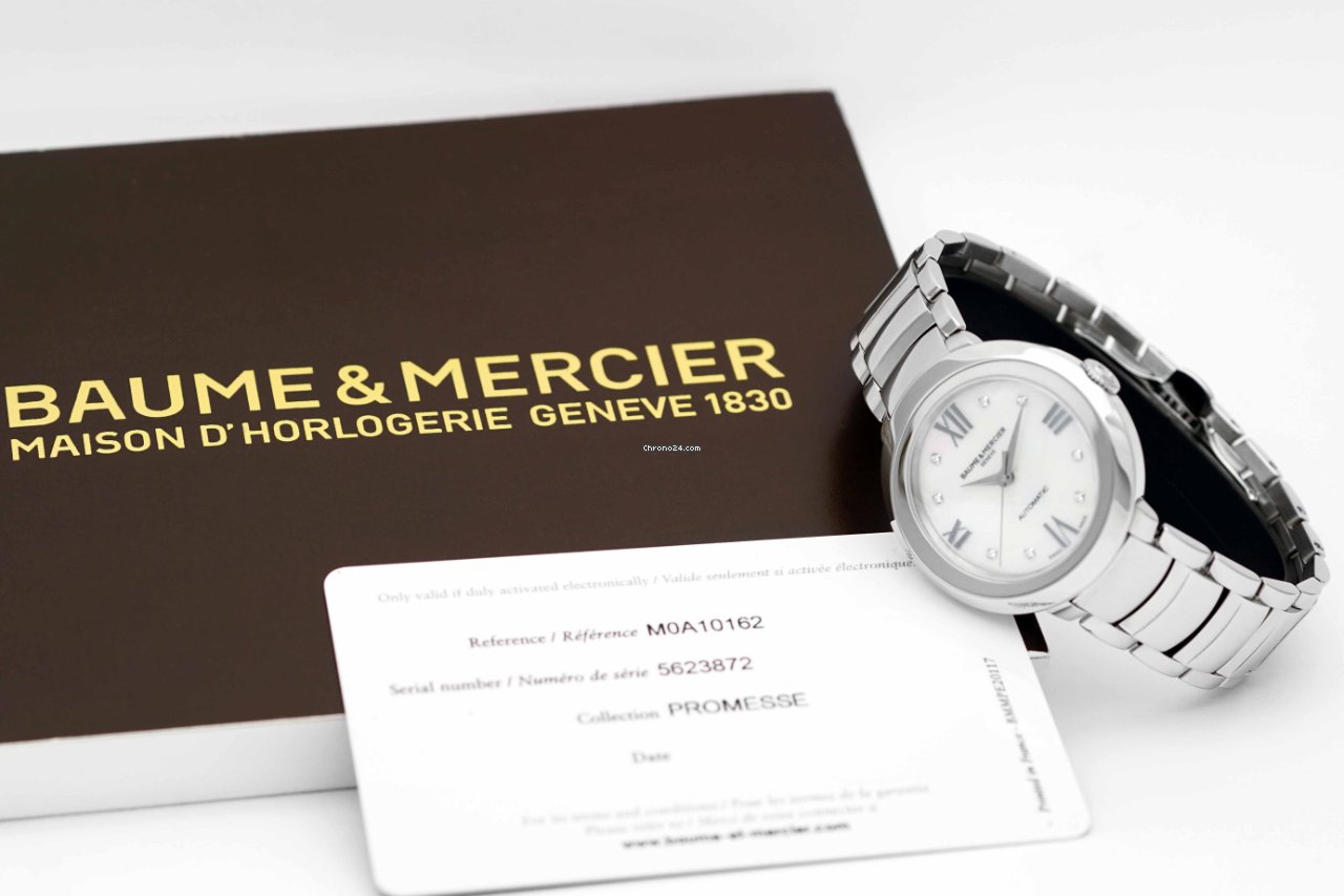 IMG_9081 Baume & Mercier Promesse Womens watch Automatic Steel M0A10162 Replica 8