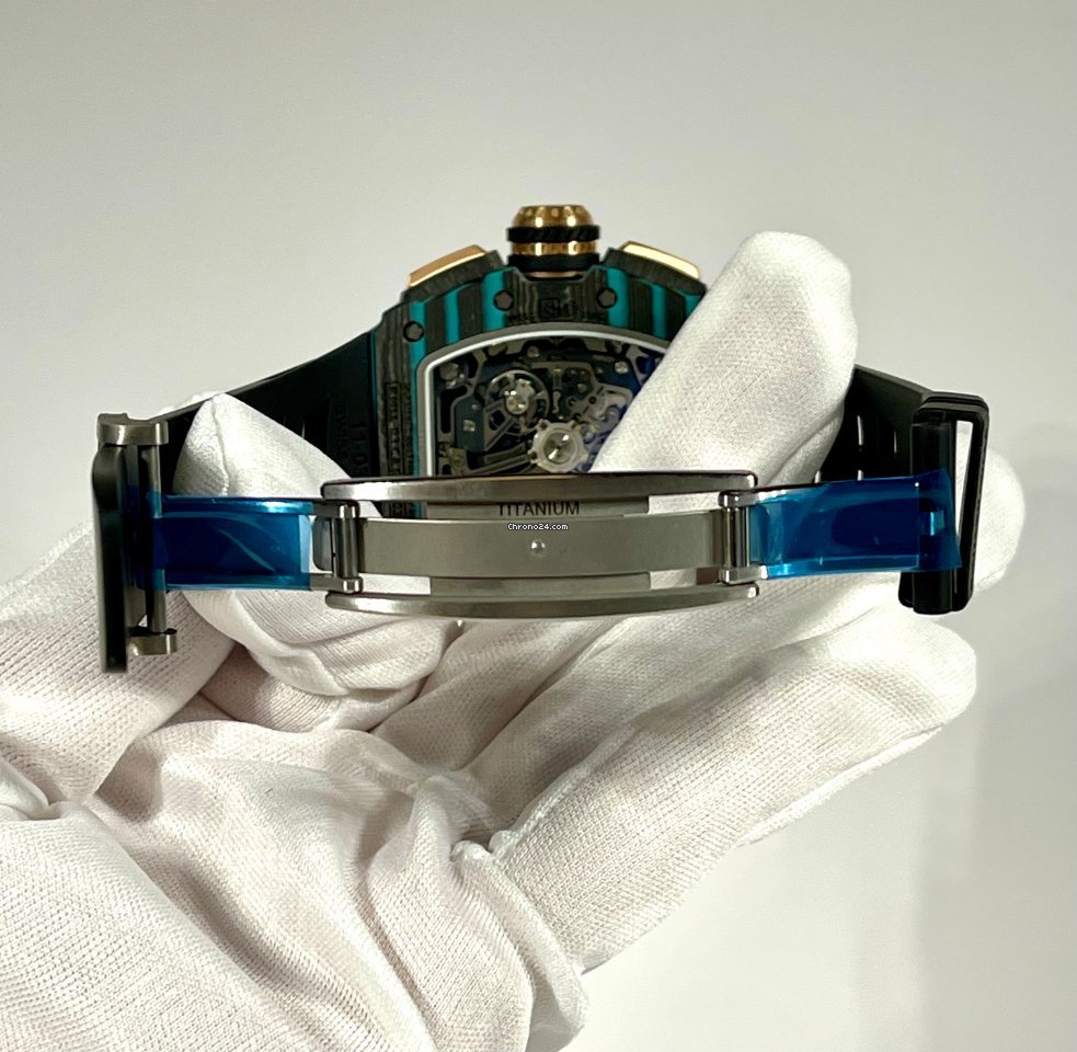 Richard Mille RM 011 Mens watch Unisex Automatic Richard Mille RM011-03 Ultimate Edition Replica 8