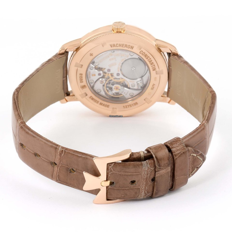 Vacheron Constantin Patrimony Womens watch Manual winding Rose gold 81590 000R-9847 Replica 8