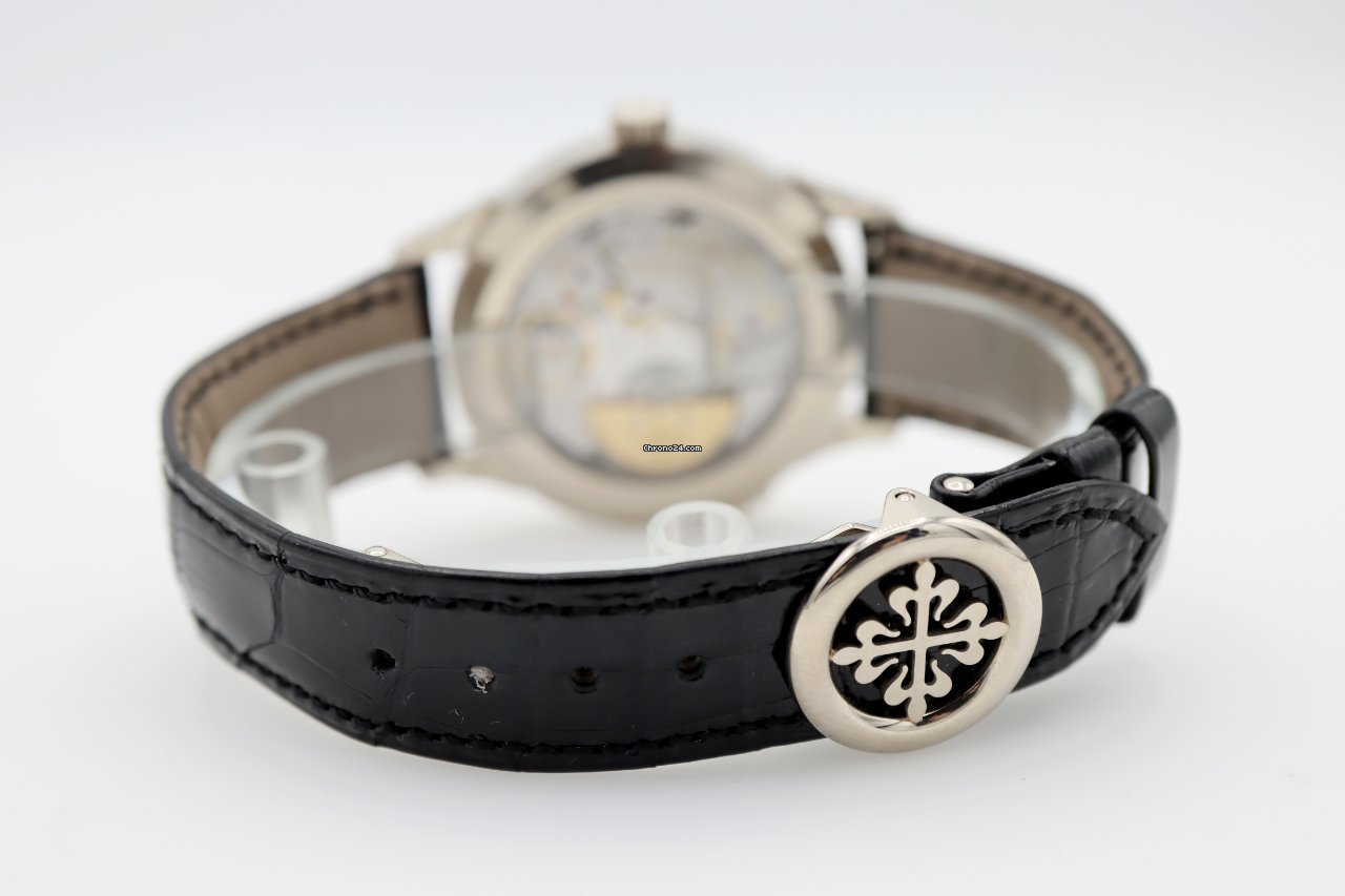 IMG_9081 Patek Philippe World Time Mens watch Unisex Automatic White gold 5230G-014 Replica 8
