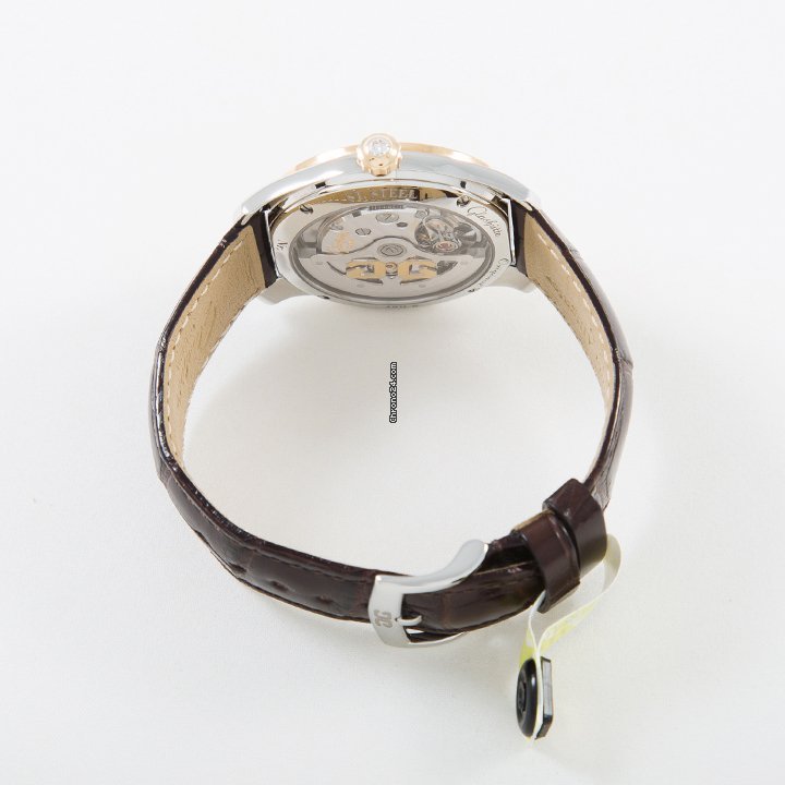 IMG_9081 Glashutte Original Lady Serenade Womens watch Automatic Gold Steel 1-39-22-09-16-44 Replica 8