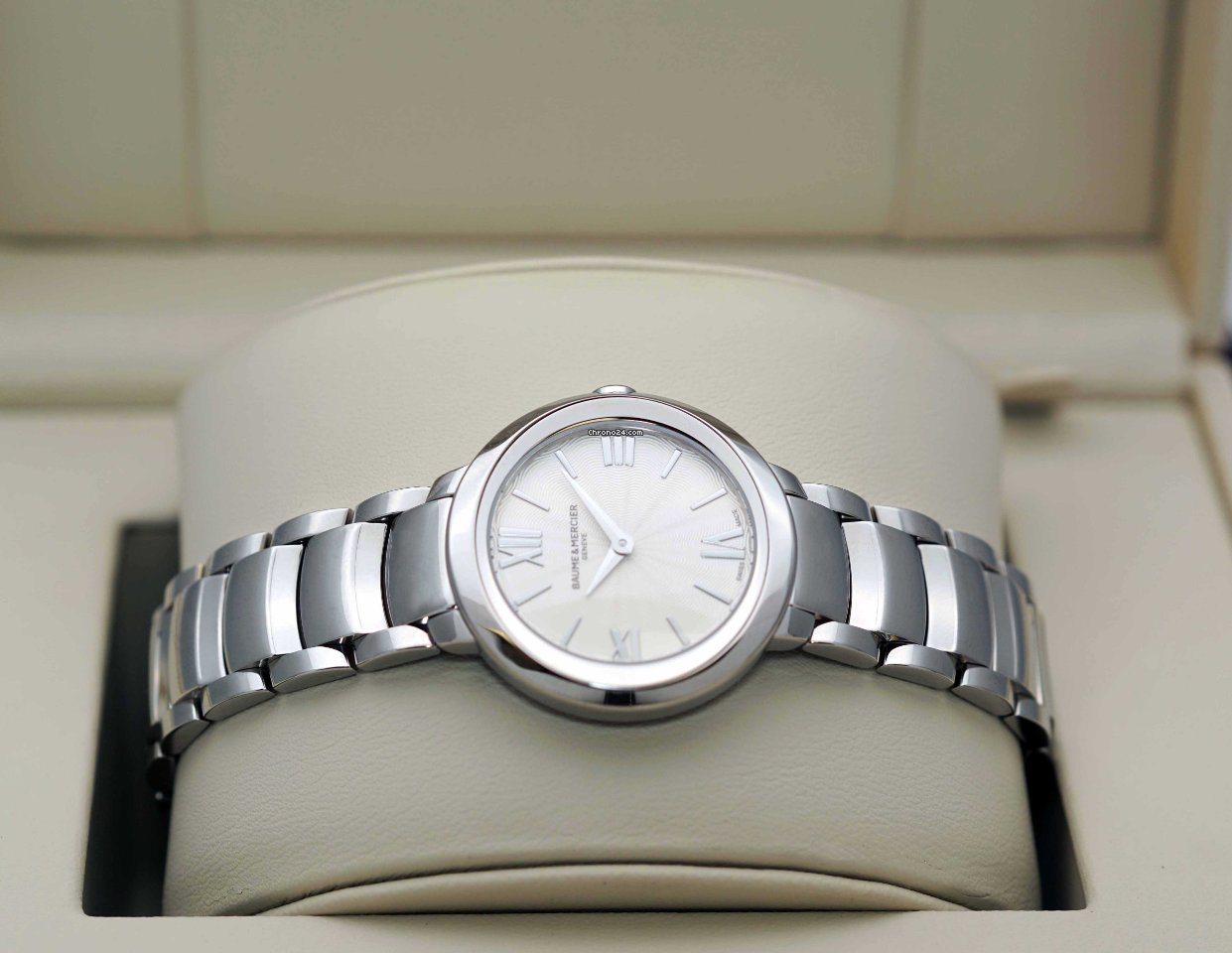 IMG_9081 Baume & Mercier Promesse Womens watch Quartz Steel M0A10157 Replica 8