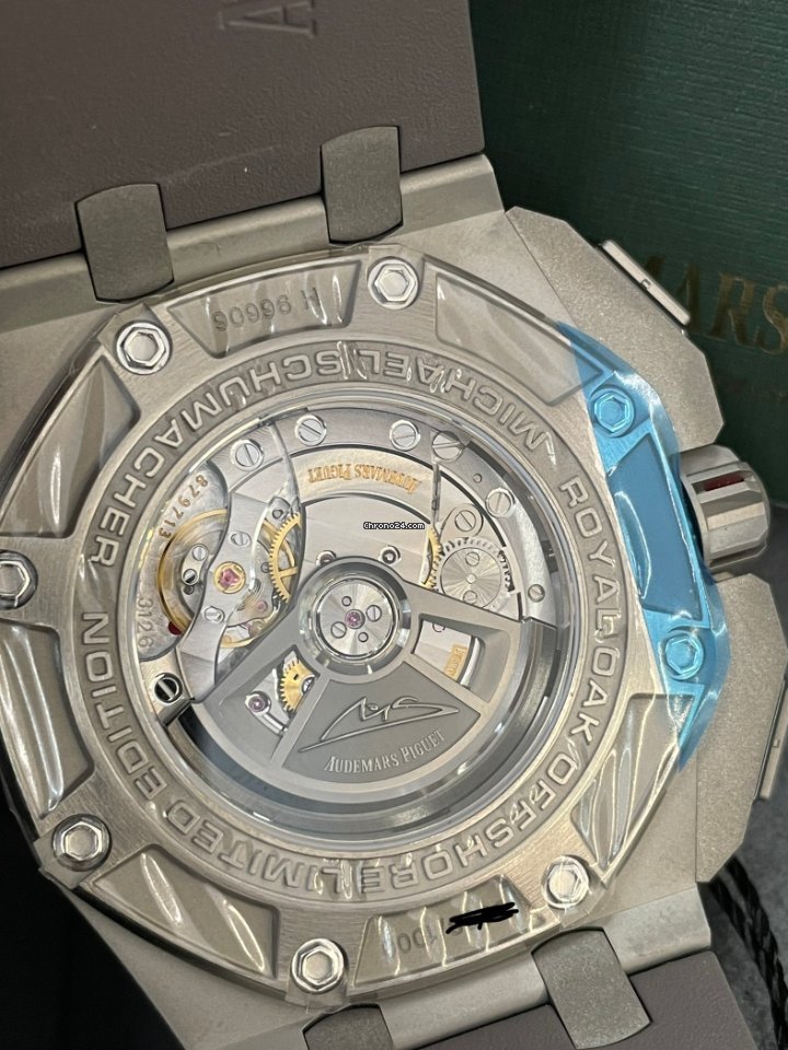 IMG_9081 Audemars Piguet Royal Oak Offshore Chronograph Mens watch Unisex Automatic Titanium 26568IM.OO.A004CA.01 Replica 8