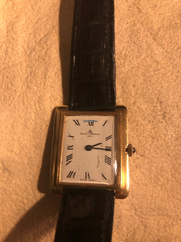 Baume & Mercier Mens watch Unisex Manual winding Yellow gold 6365N Replica 8