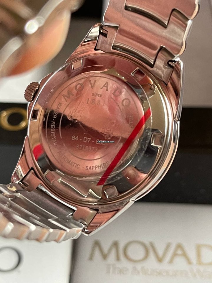 Movado Kingmatic Mens watch Unisex Automatic Steel Ref. 84-D7-865  Ser. 3718373 Replica 8