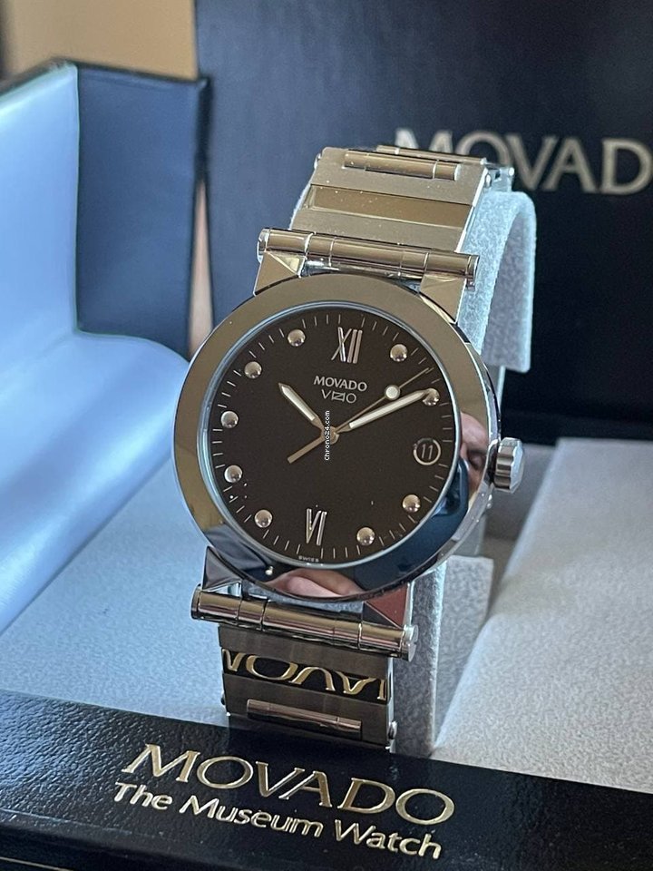 Movado Vizio Mens watch Unisex Quartz Steel Ref. 83 C2 878 - S n 3045093 Replica 8