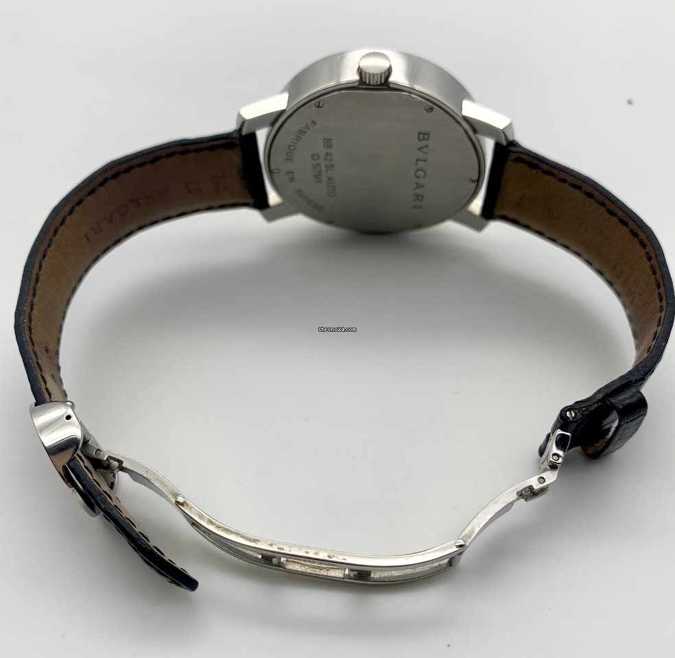 Bulgari Bulgari Mens watch Unisex Automatic Steel BB42SL Replica 8