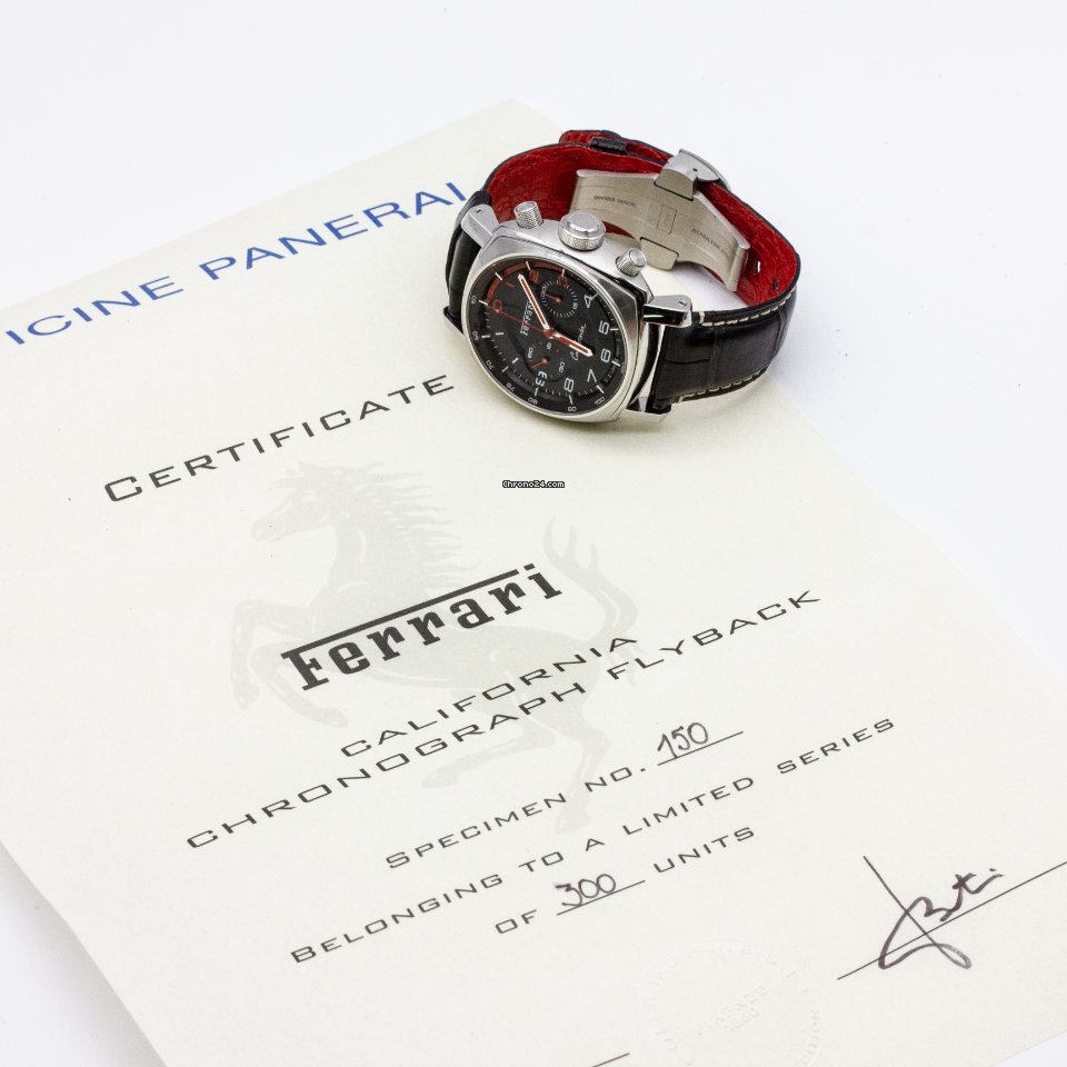 IMG_9081 Panerai Ferrari Mens watch Unisex Automatic Steel FER00030 Replica 8