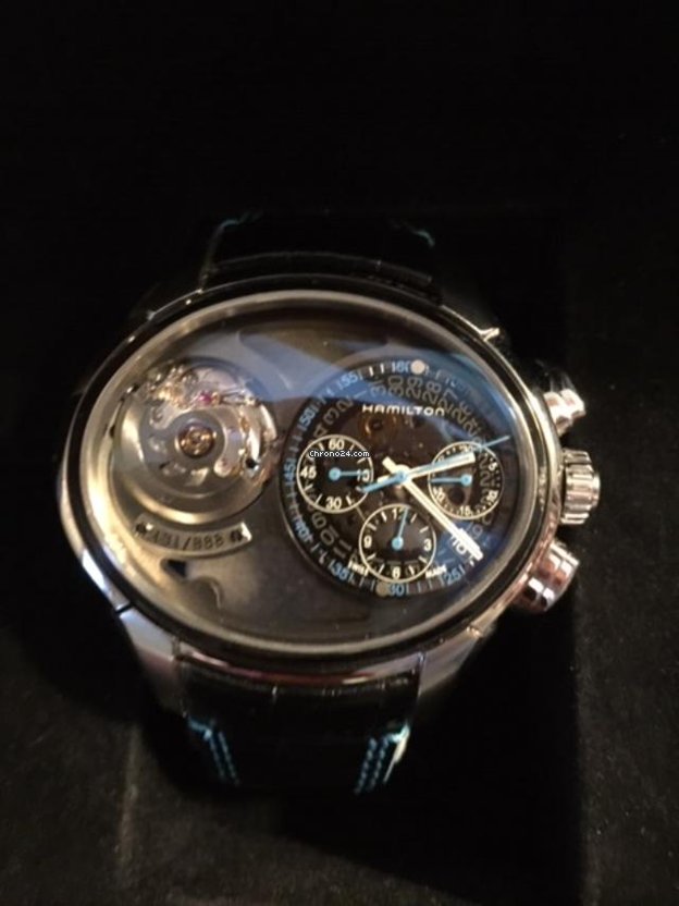 IMG_9081 Hamilton Jazzmaster Auto Chrono Mens watch Unisex Automatic Steel H32616133 Replica 8
