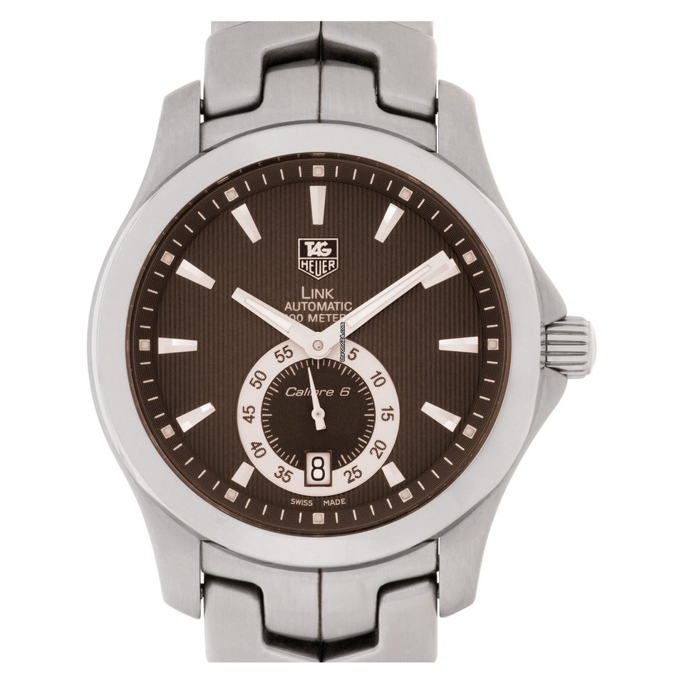 TAG Heuer Link Calibre 6 Mens watch Unisex Automatic Steel WJF211C.BA0570 Replica 8
