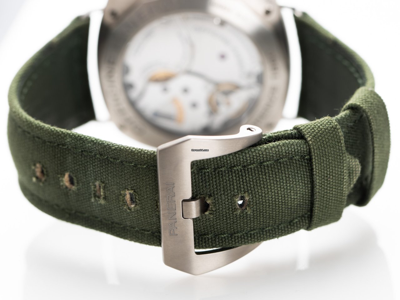 IMG_9081 Panerai Radiomir 8 Days Mens watch Unisex Manual winding Titanium PAM00735 Replica 8