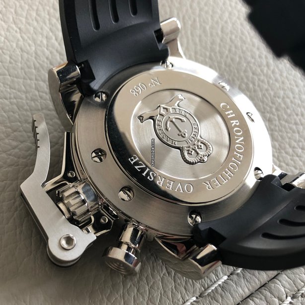 IMG_9081 Graham Chronofighter Oversize Mens watch Unisex Automatic Steel 20VAS Replica 8