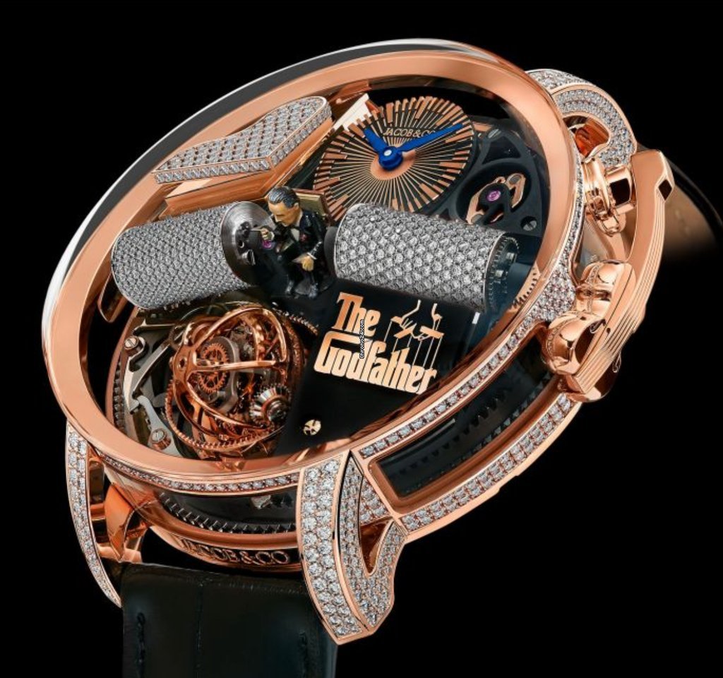 Jacob & Co. Mens watch Unisex Manual winding Rose gold OP810.40.RD.UA.ABALA Replica 8