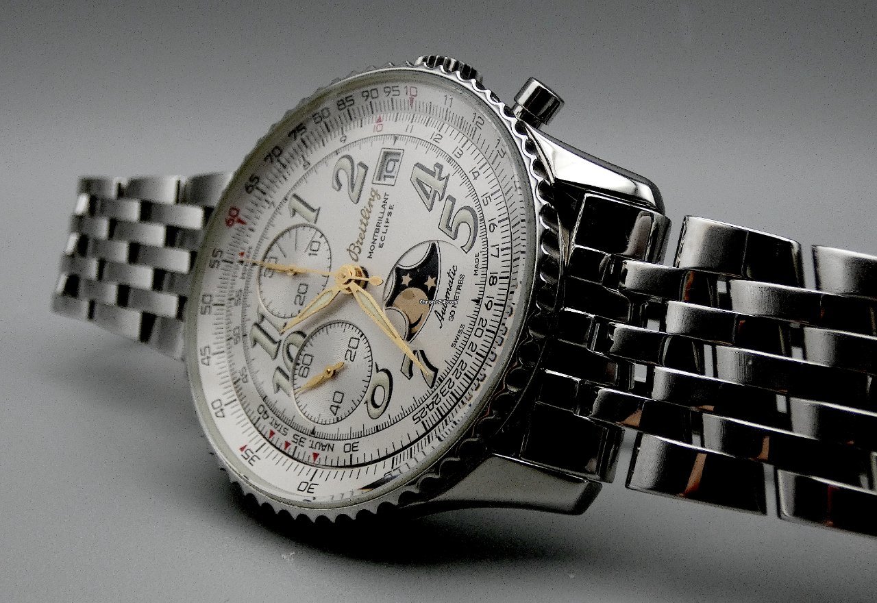 IMG_9081 Breitling Montbrillant Mens watch Unisex Automatic Steel A43030 Replica 8