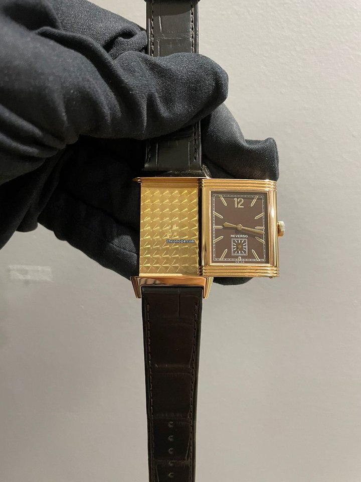IMG_9081 Jaeger-LeCoultre Grande Reverso Ultra Thin 1931 Mens watch Unisex Manual winding Rose gold Q2782560 Replica 8