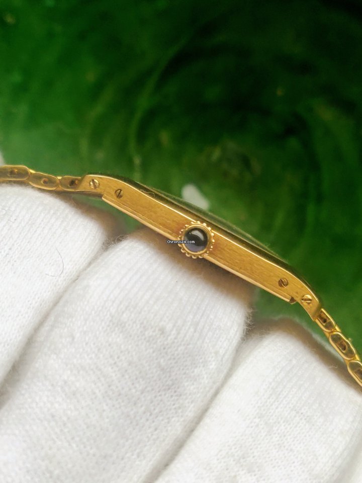 IMG_9081 Cartier Tortue Mens watch Unisex Manual winding Yellow gold 96069 Replica 8