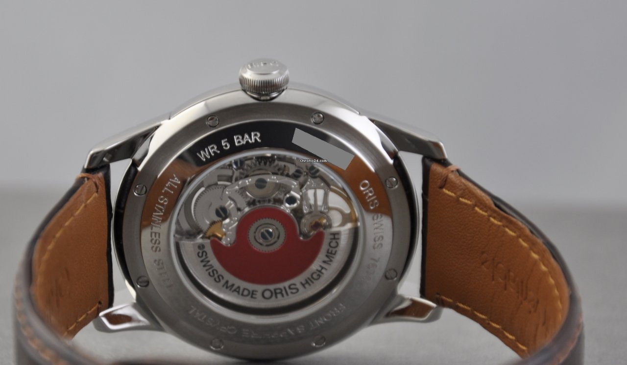 IMG_9081 Oris Artelier Skeleton Mens watch Unisex Automatic Steel 01 734 7670 4051-07 5 21 70FC Replica 8