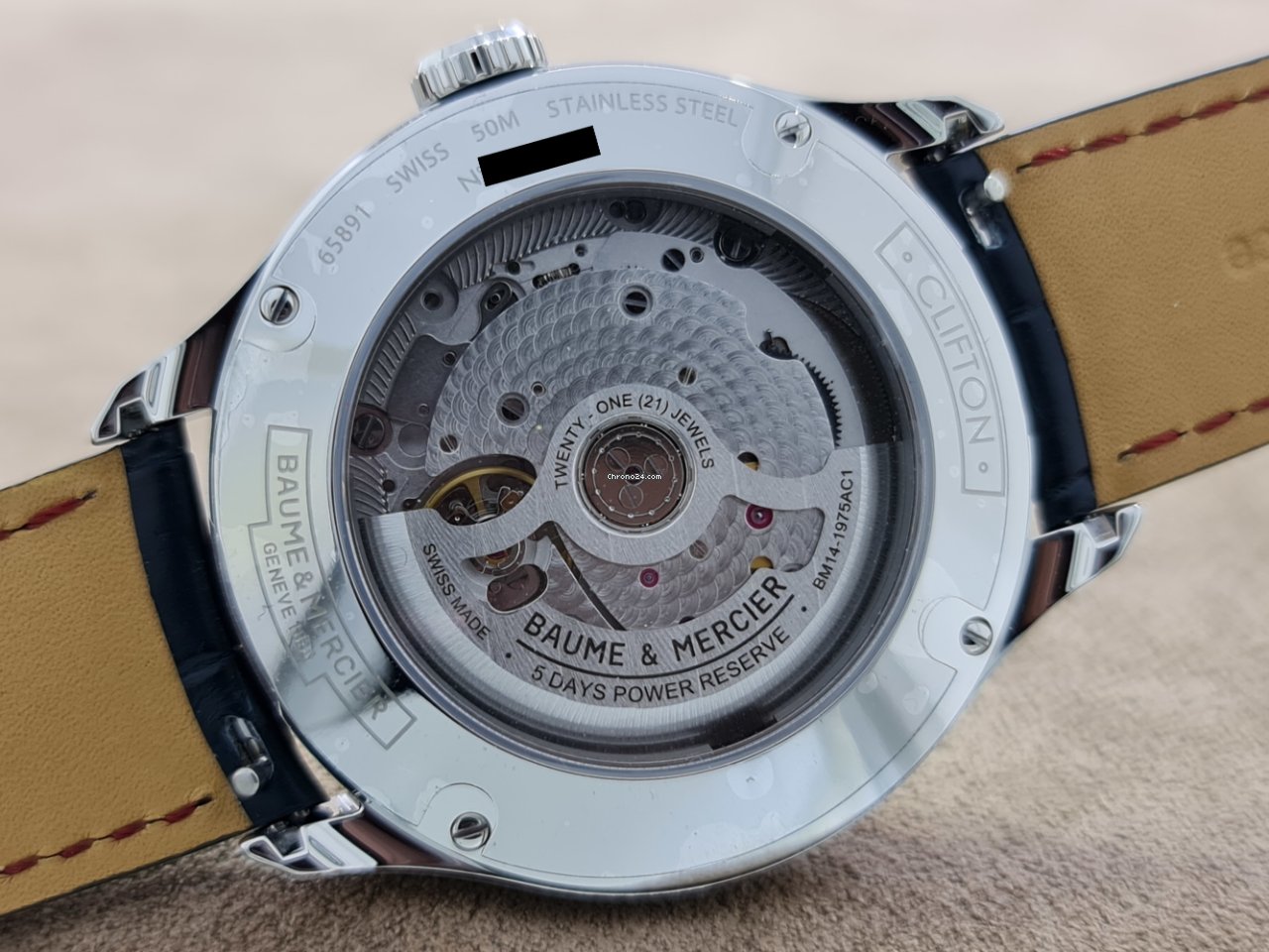 IMG_9081 Baume & Mercier Mens watch Unisex Automatic Steel M0A10549 Replica 8