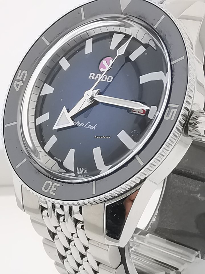 Rado HyperChrome Captain Cook Mens watch Unisex Automatic Steel R32505203 Replica 8