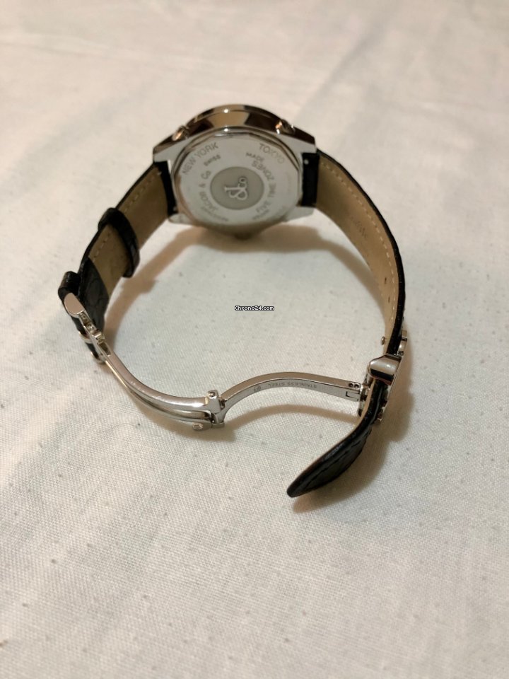 IMG_9081 Jacob & Co. Five Time Zone Mens watch Unisex Quartz Steel JCM Replica 8