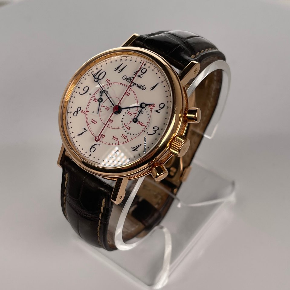 IMG_9081 Breguet Classique Mens watch Unisex Manual winding Rose gold 5247BR 12 9V6 Replica 8