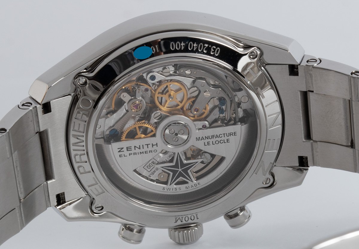 IMG_9081 Zenith El Primero 36000 VpH Mens watch Unisex Automatic Steel 03.2040.400 04.M2040 Replica 8