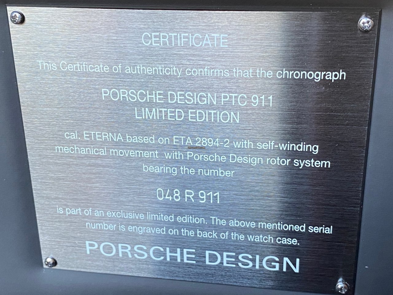 Porsche Design Dashboard Mens watch Unisex Automatic 66121111 Replica 8