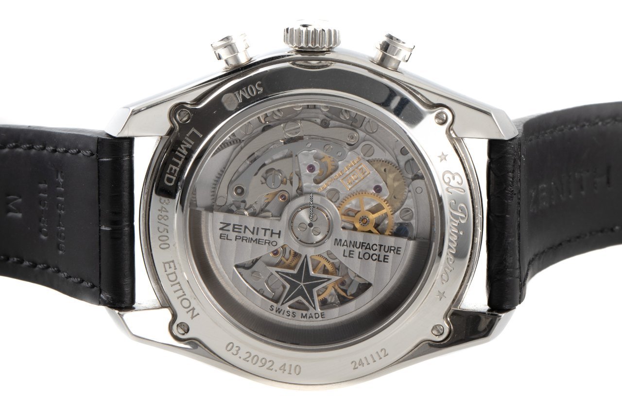 IMG_9081 Zenith El Primero Mens watch Unisex Automatic Steel 03.2092.410 91.C496 Replica 8