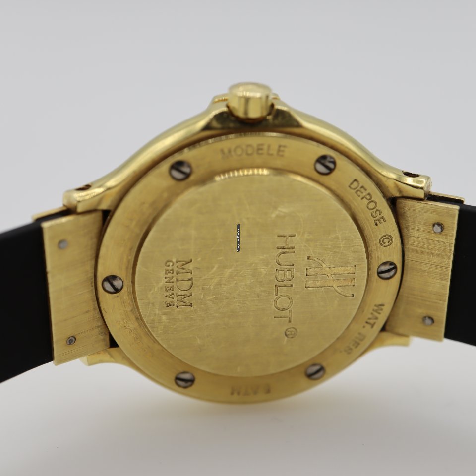 IMG_9081 Hublot Classic Womens watch Quartz Yellow gold 1391.3 Replica 8