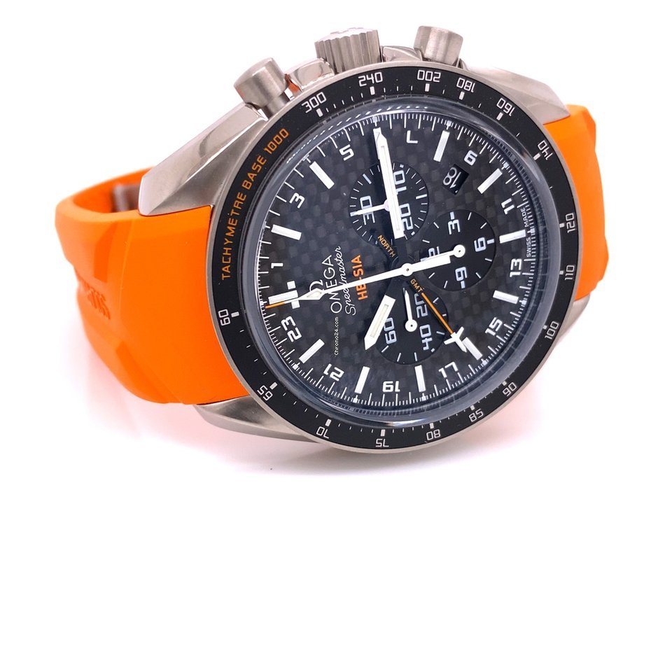Omega Speedmaster HB-SIA Mens watch Unisex Automatic Titanium 321.92.44.52.01.003 Replica 8