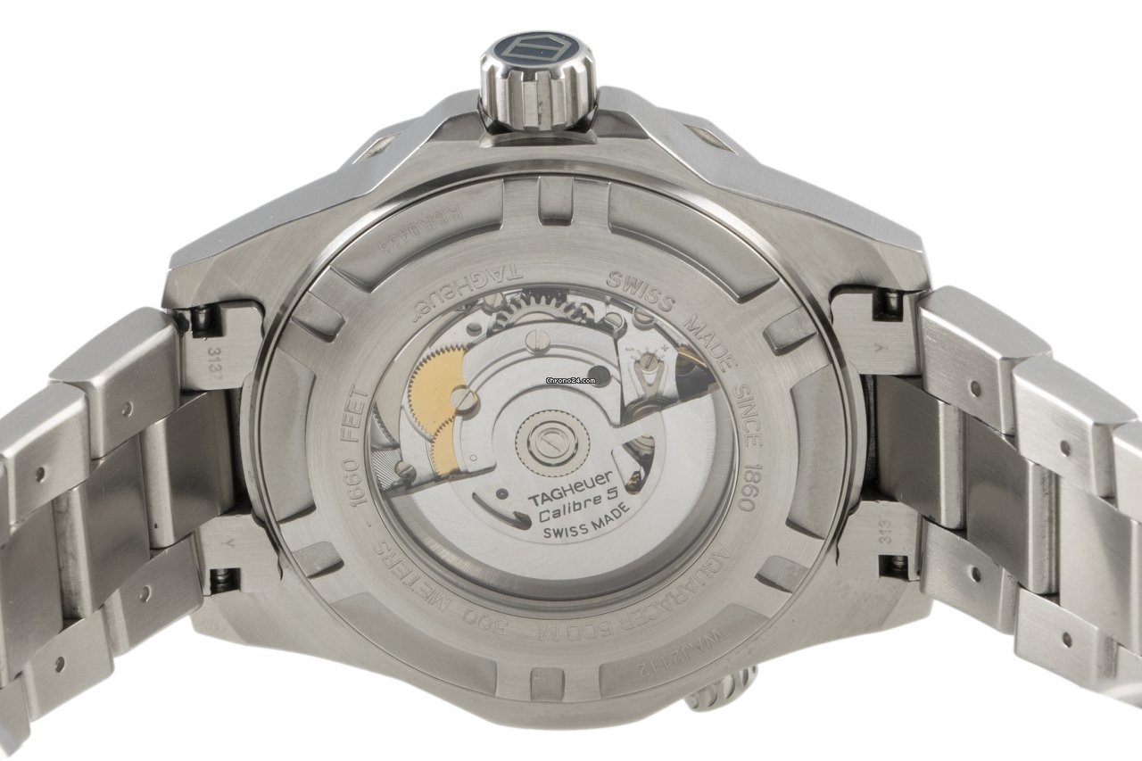 TAG Heuer Aquaracer 500M Mens watch Unisex Automatic Steel WAJ2112 Replica 8