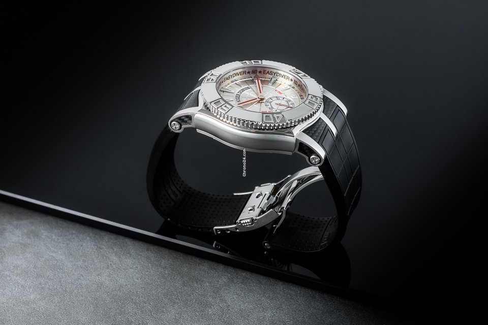 IMG_9081 Roger Dubuis Easy Diver Mens watch Unisex Automatic Steel SE46 149 Replica 8