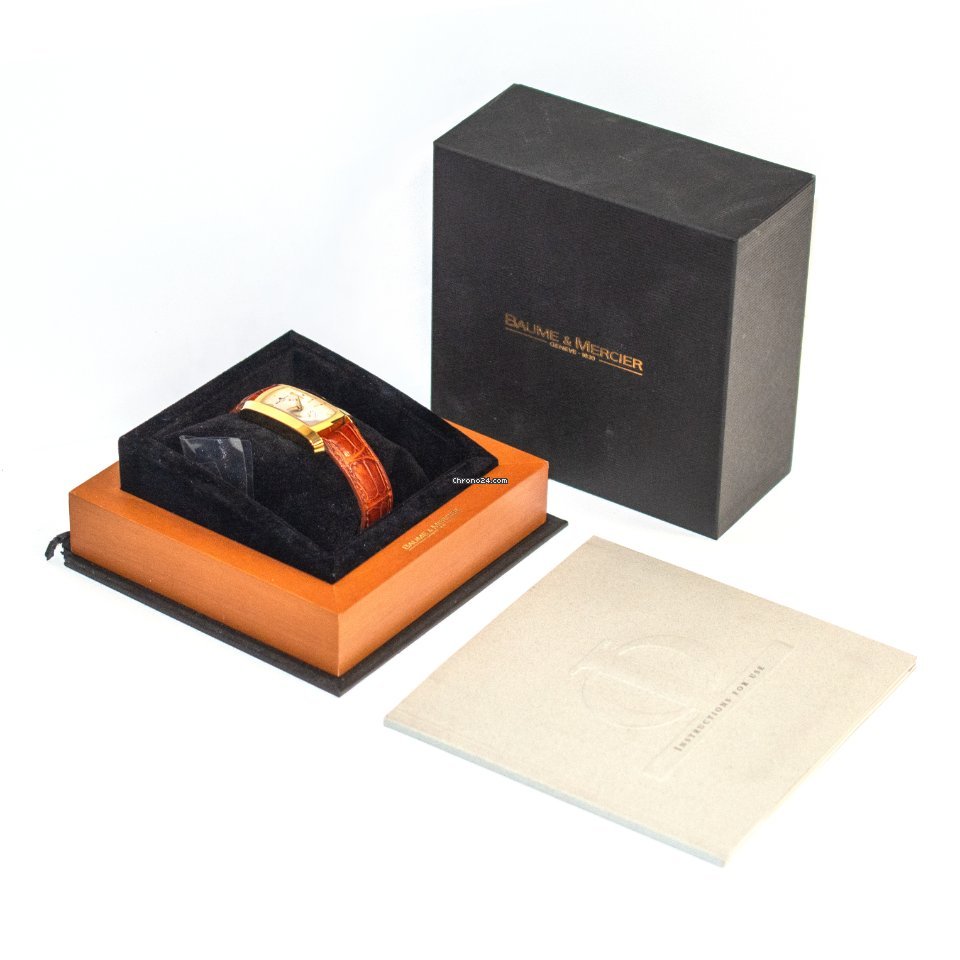 IMG_9081 Baume & Mercier Hampton Mens watch Unisex Automatic Yellow gold 65302 Replica 8