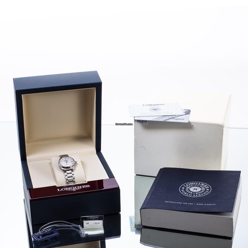 Longines Master Collection Womens watch Automatic Steel L2.128.4.87.6 Replica 8
