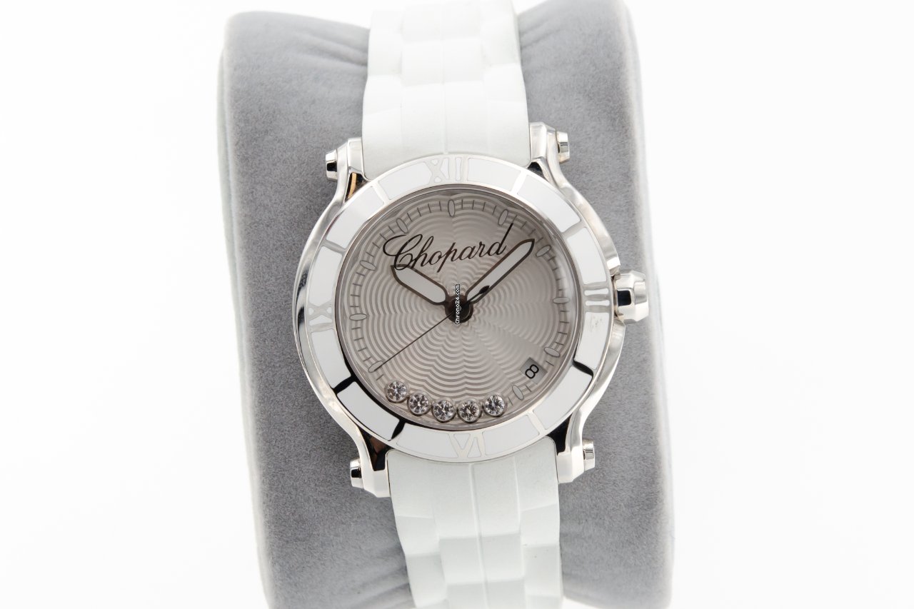 Chopard Happy Sport Womens watch Quartz Steel 278551-3001 Replica 8