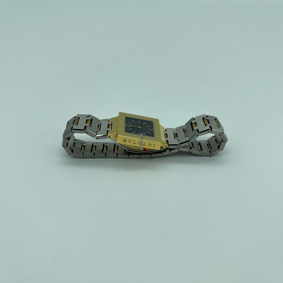Bulgari Quadrato Womens watch Quartz Yellow gold SQ22G Replica 8
