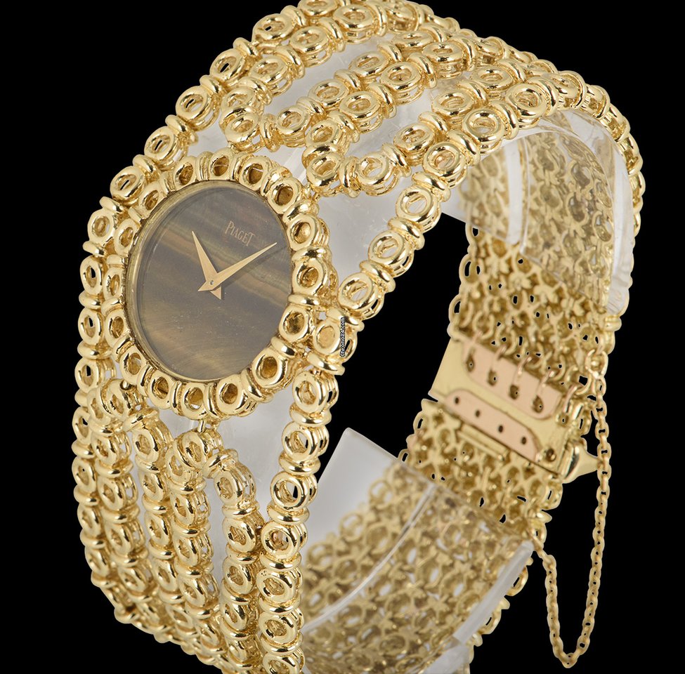 IMG_9081 Piaget Womens watch Manual winding Yellow gold 9801 V2 6 Replica 8