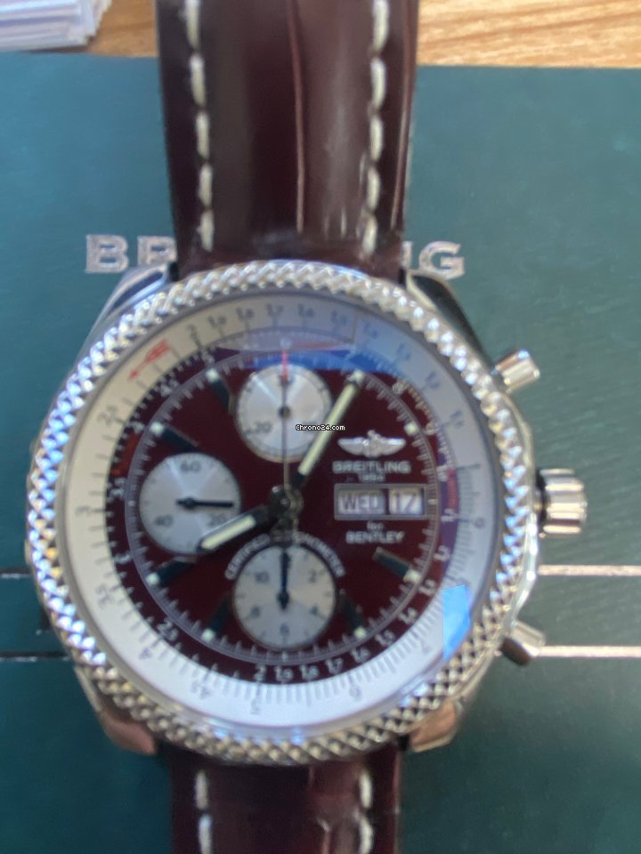 IMG_9081 Breitling Bentley GT Mens watch Unisex Automatic Steel A1336212 Replica 8