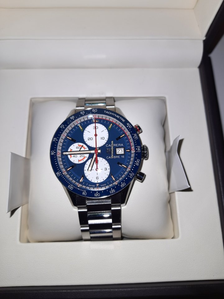 TAG Heuer Carrera Calibre 16 Mens watch Unisex Automatic Steel WUW3504 Replica 8