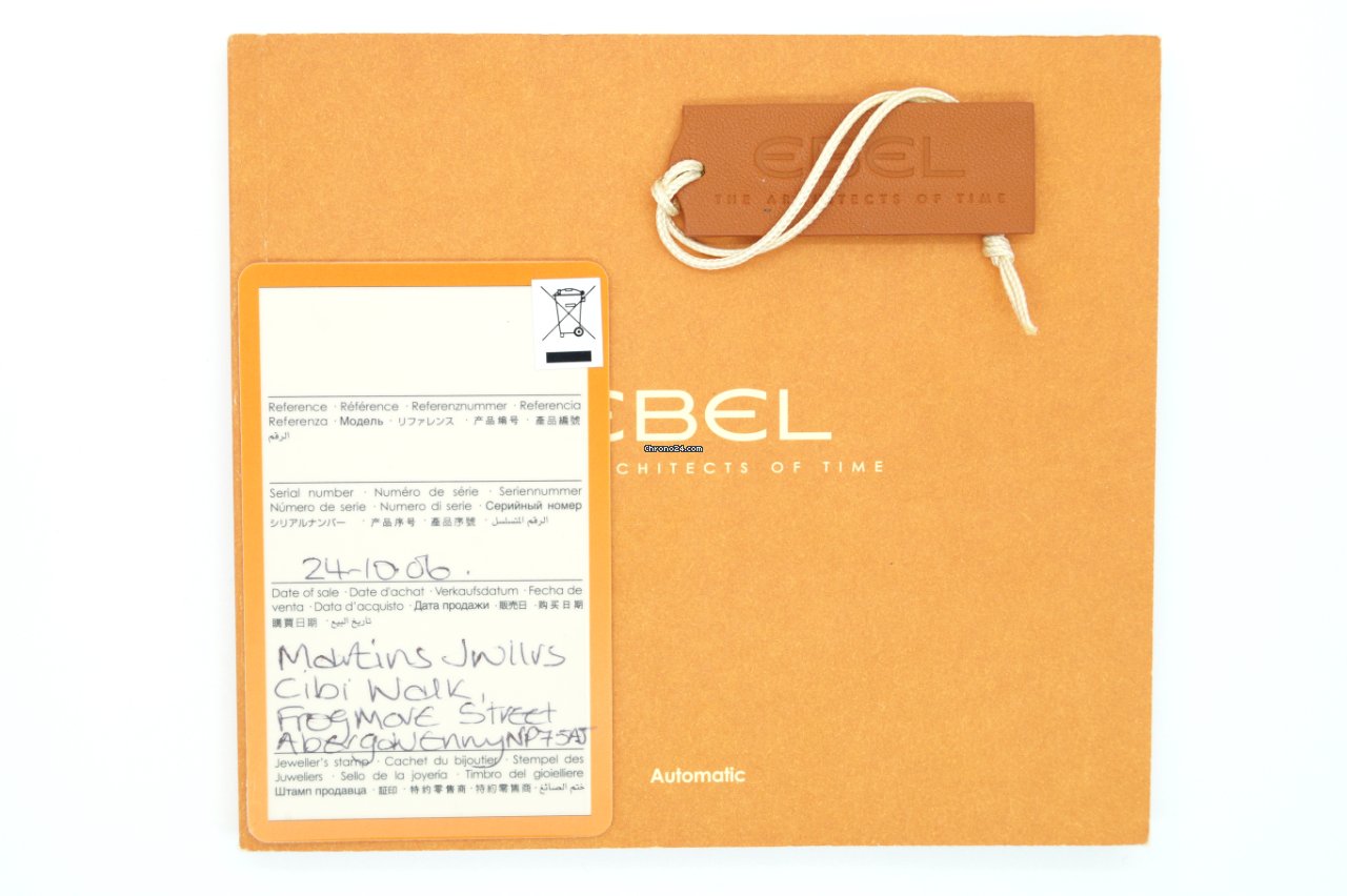 IMG_9081 Ebel Brasilia Mens watch Unisex Automatic Steel E9120M41 Replica 8