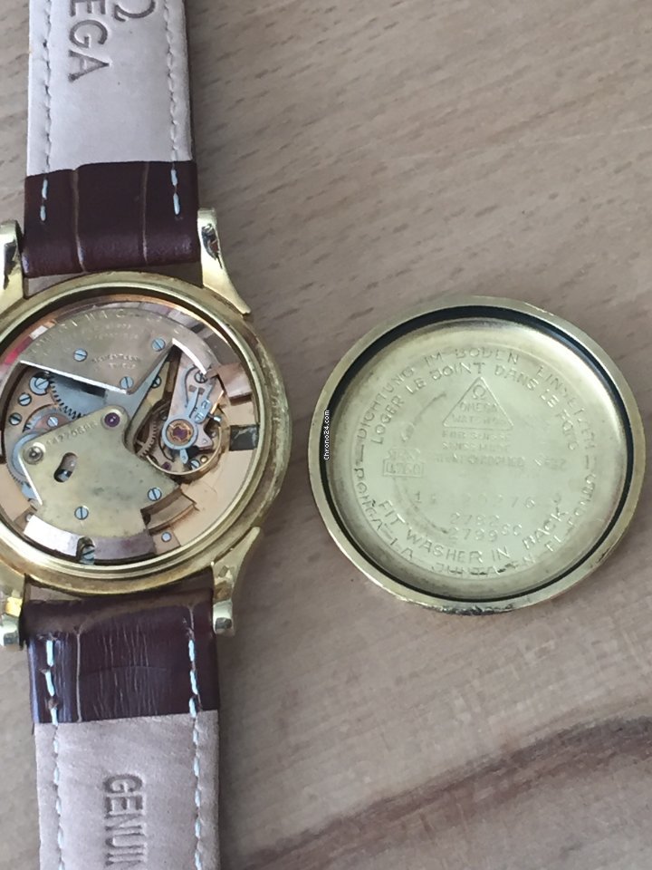 IMG_9081 Omega Constellation Mens watch Unisex Automatic Yellow gold 2782 Replica 8