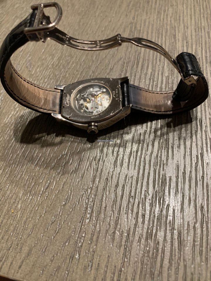 IMG_9081 Cartier Mens watch Unisex Manual winding White gold 2762 cartier Replica 8