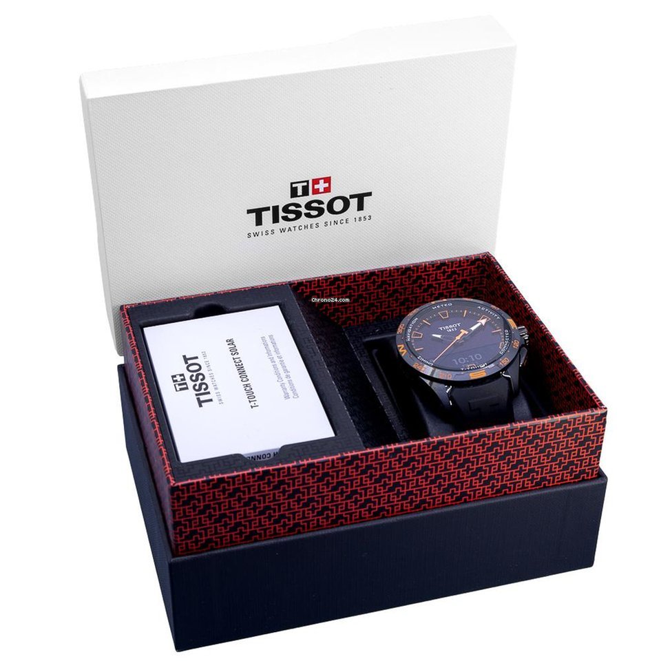 IMG_9081 Tissot Touch Mens watch Unisex Quartz Titanium T1214204705104 Replica 8