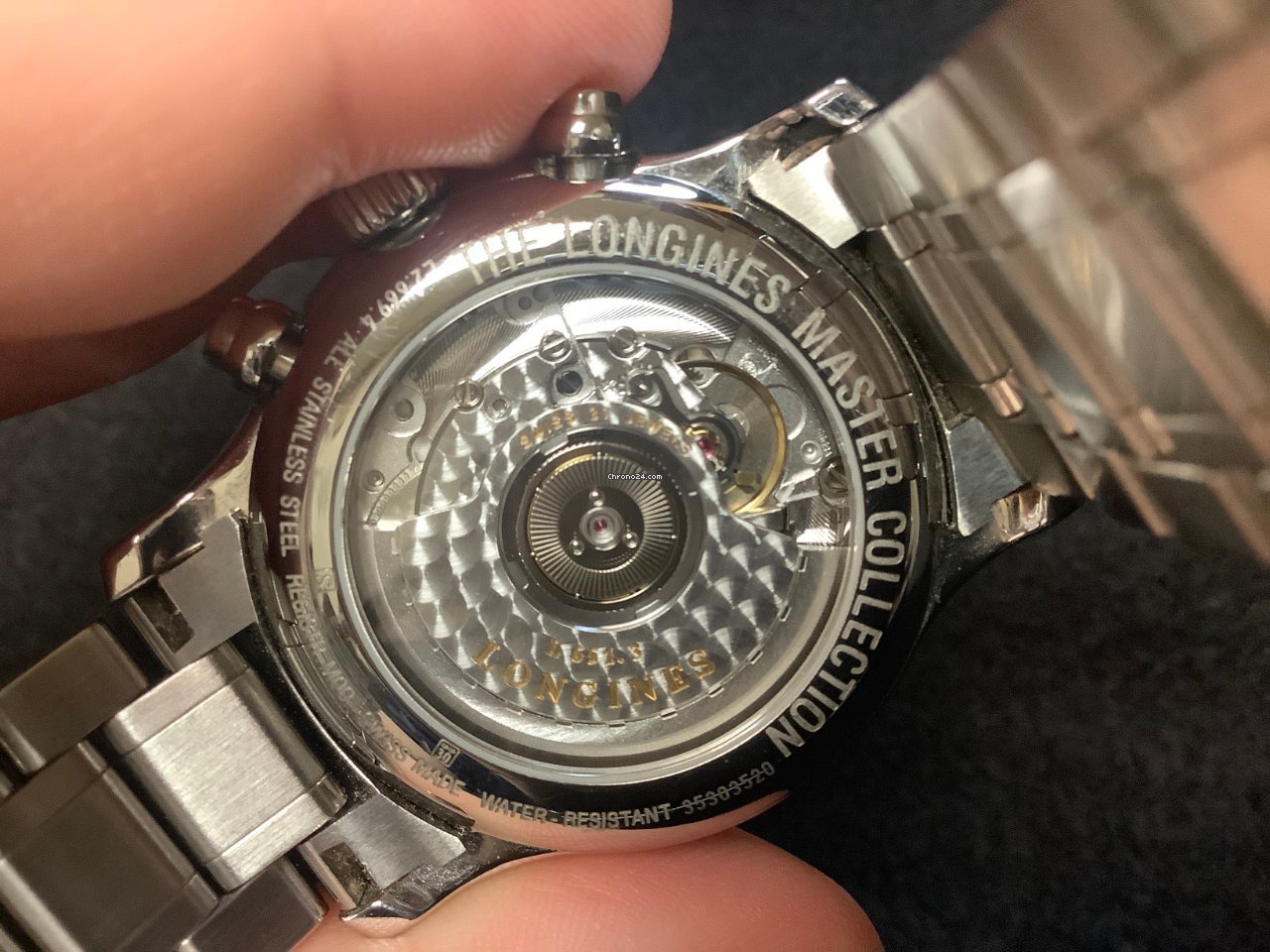 IMG_9081 Longines Master Collection Mens watch Unisex Automatic Steel L2.669.4.78.6 Replica 8