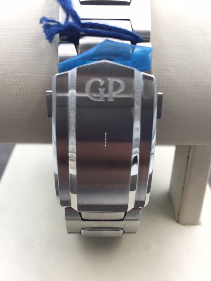 IMG_9081 Girard Perregaux Chrono Hawk Mens watch Unisex Automatic Steel 49970-11-431-11A Replica 8