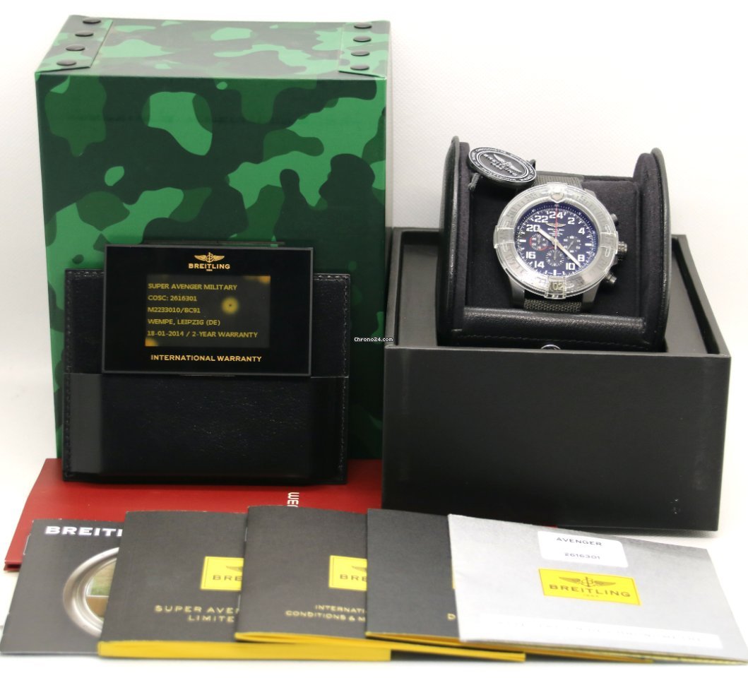 IMG_9081 Breitling Super Avenger II Steel M2233010 Replica 8