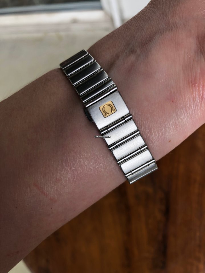 IMG_9081 Omega Constellation Womens watch Quartz Steel 45703300 Replica 8