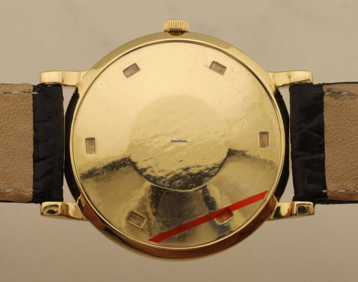 IMG_9081 Vacheron Constantin Patrimony Mens watch Unisex Manual winding Yellow gold 6044 Replica 8